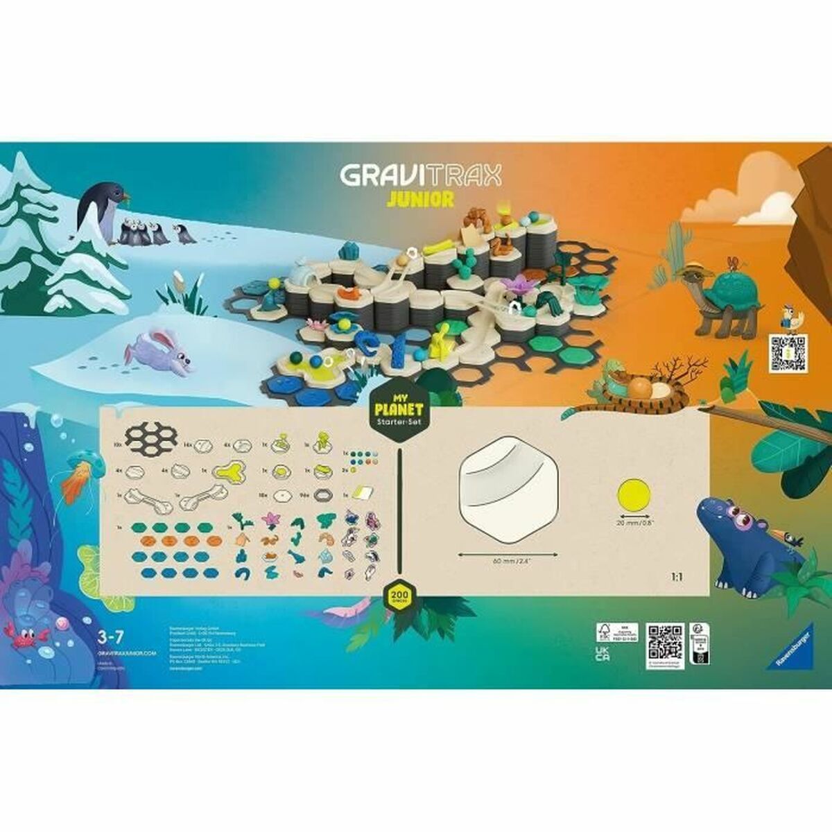 Kocke Ravensburger Gravitrax Junior Pisana